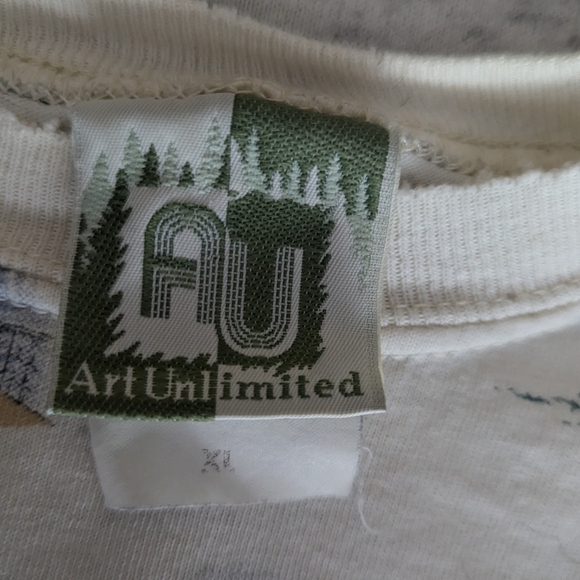 Vintage Art Unlimited nautical lighthouses and states Tshirt size men's XL - Picture 6 of 6